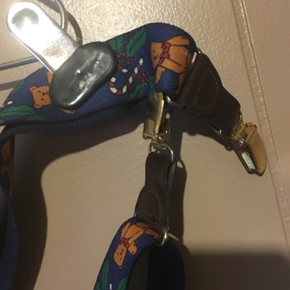 Pelican Christmas bear suspenders y shaped - Picture 6 of 8